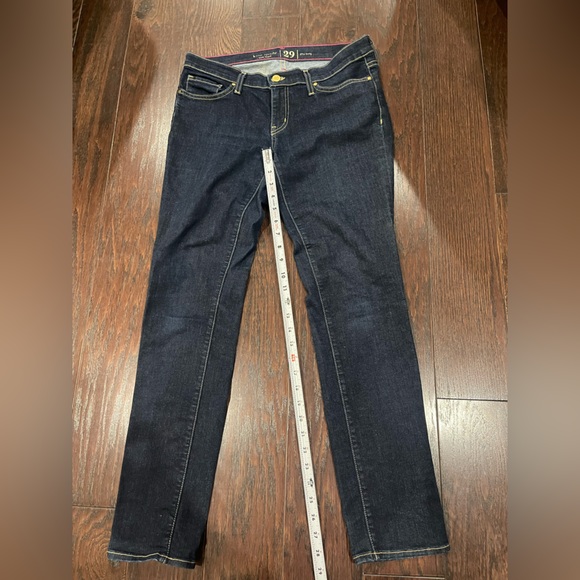 Kate Spade Broome Street Skinny Indigo Blue Denim Jeans - Size 29 - Picture 2 of 9